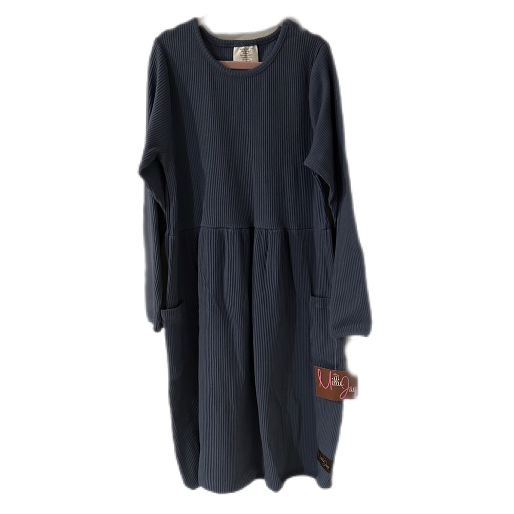 Cute, New, Millie Jay, Casual Blue Dress, Size 10